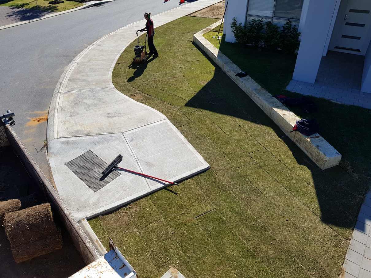 Lawn preparation
