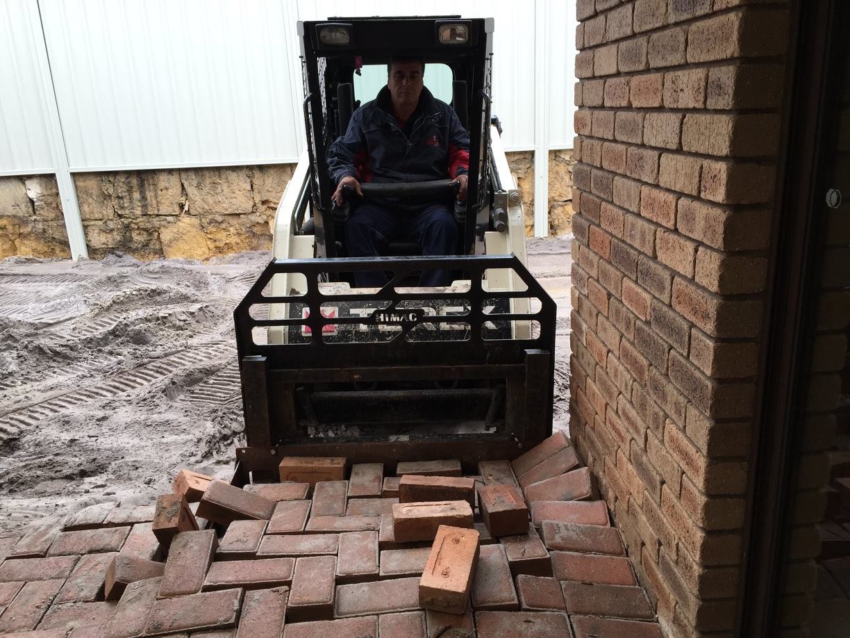 Paving removal